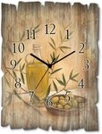 Artland Wanduhr Oliven und Zitronen (wahlweise mit Quarz- oder Funkuhrwerk, lautlos