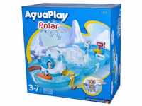 Aquaplay Wasserbahn Polar mit Eisberg, Stausee Rampe Spielfigur...