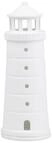 R&auml;der Design Teelichthalter r&auml;der Meeresrauschen Leuchtturm Mittel wei&szlig; aus