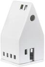 R&auml;der Design Windlicht R&auml;der ZUHAUSE Windlicht Lichthaus aus Porzellan klein - H 13
