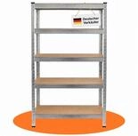 ONDIS24 Schwerlastregal Steckregal Metallregal Basti 70 x 30 verzinkt, 1-tlg.,