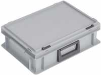 Lockweiler Aufbewahrungsbox Kunststoffkoffer L400xB300xH133 mm PP 1 Griff