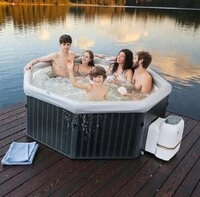mSpa Whirlpool TUSCANY XXL 2026- &Oslash; 193 x 65 cm - ganzj&auml;hrig Outdoor Pool -