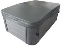 TroniTechnik Whirlpool Outdoor Whirlpool Tino Spa Wei&szlig;/Silber Marmoriert,