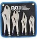 BGS technic Gripzange BGS TECHNIC Gripzangen-Set 494, 4-teilig