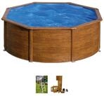 Gre Rundpool SICILIA inkl. Zubeh&ouml;r (Set, 4-tlg), H&ouml;he: 120 cm, in versch. Gr&ouml;&szlig;en