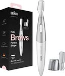 Braun Augenbrauentrimmer FG1106 Augenbrauen-Mini-Pr&auml;zisionstrimmer, passt in...