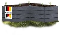 GARANTIA Hochbeet ERGO VARIO 1 Hochbeet Stone, inkl. FLORA Wassersparsystem