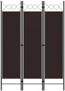 vidaXL Raumteiler 3-tlg. Raumteiler Braun 120 x 180 cm, 3-tlg.