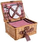 eGenuss Picknickkorb eGenuss Handgefertigter Picknickkorb mit Zubeh&ouml;r