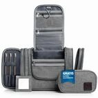 Obics Kulturbeutel XXL 8 Liter (Set, 2 Teilig), zum Aufh&auml;ngen - Kosmetiktasche f&uuml;r