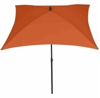 Siena Garden Sonnenschirm CITY Push Mittelstockschirm 180x180 cm terracotta...