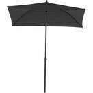 Siena Garden Sonnenschirm CITY Push Balkonschirm 160x100 cm grau Gestell Stahl