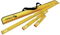 Stabila Wasserwaage, Set Typ 80 AS, 3-teilig, 30-120 cm