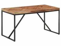 vidaXL Dining Table Solid Acacia and Mango Wood