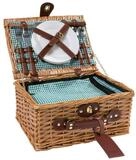 eGenuss Picknickkorb eGenuss Handgefertigter Picknickkorb mit Zubeh&ouml;r