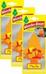 Kunstbaum 3er Duftb&auml;umchen Mai Tai Wunderbaum Rum Orange 3 Set Lufterfrischer,