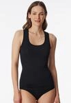 Tanktop SCHIESSER "Personal Fit", Damen, Gr. L, schwarz (000, schwarz), Single