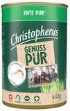 Christopherus Pur Ente 400 g - 6 St&uuml;ck, Nassfutter f&uuml;r: Hund