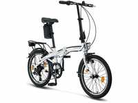 Licorne Bike Conseres Premium Falt Bike weiß/schwarz