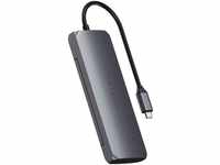 Satechi USB-C Hybrid Multiport Adapter mit SSD Steckplatz USB-Adapter HDMI, USB...
