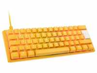 Ducky One 3 Yellow Gaming-Tastatur (Mini, RGB-LED, MX-Silent-Red, DE-Layout...