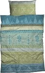 CASATEX Bettw&auml;sche Indi, Biber, 3 teilig, romantisch, orientalisch, weich und