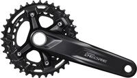 Shimano Fahrradkurbel SHIMANO DEORE FC-M4100 Kurbelgarnitur 10-fach - 175 mm -...