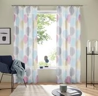 OTTO home Gardine Belem (1 St), Kr&auml;uselband, transparent, Voile, 1 bzw. 2 Schals,