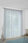 Wirth Vorhang Sunday (1 St), Kr&auml;uselband, halbtransparent, Jacquard, nach Ma&szlig;