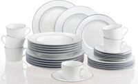 Retsch Arzberg Kombiservice Geschirr-Set, Service Heike Blaurand (30-tlg), 6