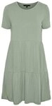 Vero Moda Shirtkleid Kurzes Kurzarm Tunika Blusenkleid mit R&uuml;schen VMFILLI...