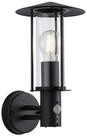 Paulmann Au&szlig;en-Wandleuchte Classic IP44 173mmmax. 15W 230V Dunkelgrau Metall, Glas,