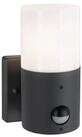Paulmann Au&szlig;en-Wandleuchte Tubs IP44 rund 105x130mm max. 15W 230V Grau matt Metall,