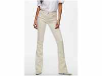 ONLY Bootcut-Jeans ONLBLUSH MID FLARED DNM NOOS, beige