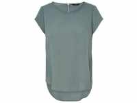 ONLY Blusenshirt Einfarbige Kurzarm Bluse T-Shirt Oberteil ONLVIC (1-tlg) 4043...