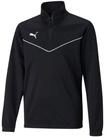 PUMA Langarmshirt TEAMRISE 14 ZIP TOP JR normale Schnittform, Langarm, mit