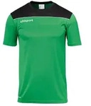uhlsport T-Shirt uhlsport Offense 23 Trainingsshirt Polyester gr&uuml;n|schwarz XL