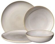 ASA SELECTION Tafelservice SAISONS Tafelset sand 4tlg, Steinzeug beige