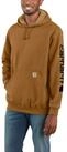 Carhartt Kapuzenpullover Carhartt SLEEVE LOGO HOODED SWEATSHIRT K288 (1-tlg)