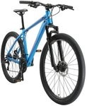Bikestar Mountainbike, 21 Gang Shimano RD-TY300 Schaltwerk, Kettenschaltung, f&uuml;r