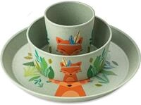 KOZIOL Kindergeschirr-Set 3er-Set Kleiner Teller + Schale + Becher CONNECT HARRY