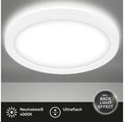 Briloner Leuchten Deckenleuchte LED Deckenlampe Panel Slim Ultraflach Backlight