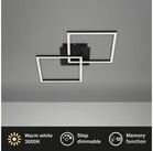 Briloner Leuchten Deckenleuchte LED Deckenlampe Rahmenleuchte Wohnzimmer
