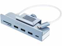 Satechi USB-C Clamp Hub for 24 iMac USB-Adapter USB 3.0 Typ A, USB Typ C zu...