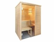 HARVIA Sauna Harvia Alaska Mini Massivsauna aus Fichte Saunakabine ca. 160x110x204