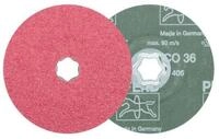 Pferd Schleifscheibe PFERD TOOLS COMBICLICK Keramikkorn Fiberscheibe &Oslash; 125 mm...