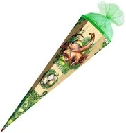 Roth Schult&uuml;te Veganosaurus / Dinosaurier, 85 cm, eckig, mit gr&uuml;nem