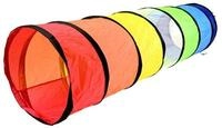 Knorrtoys&reg; Spieltunnel Regenbogen Kindertunnel Krabbeltunnel Bunt 180 cm