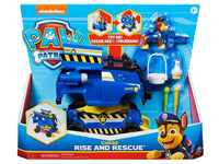 Spin Master Spielzeug-Auto Paw Patrol Chases Rise and Rescue wandelbares